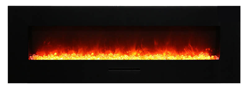 60" Flush Mount Electric Fireplace