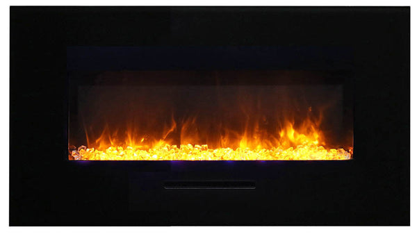 34" Flush Mount Electric Fireplace - Click Fire Inc.